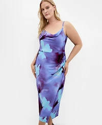 City Chic Women's Mariana Print Midi Dress