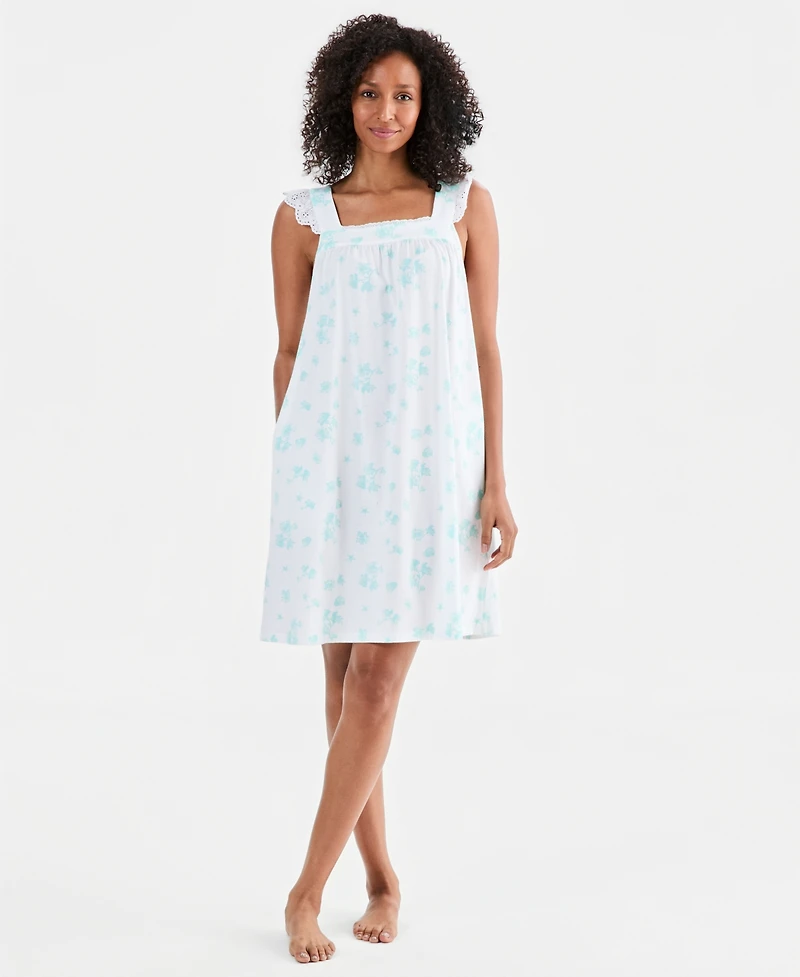 Charter Club Women's Ruffle Tank Chemise, Macy's Exclusive