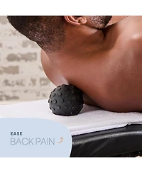 LifePro 4-Speed Vibrating Peanut Massage Ball | Lacrosse Ball & Foam Roller for Recovery & Therapy