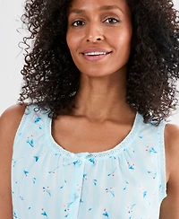 Charter Club Women's Woven Tank Top and Shorts, 2-Piece Pajama Set, Macy's Exclusive