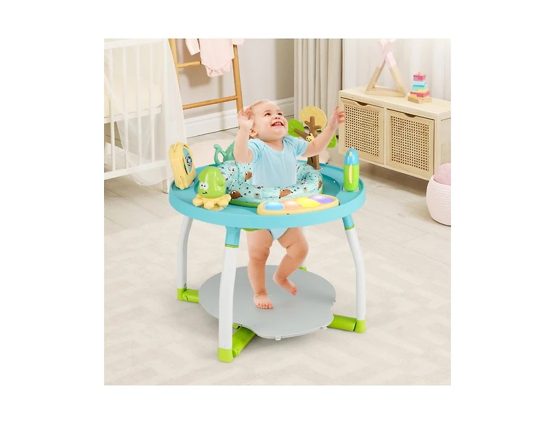 Slickblue Toddler 5-in-1 Baby Activity Center with Bounce Seat & Toys