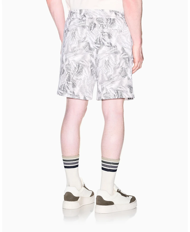 A|X Armani Exchange Men's Ibiza X Leaf Print Short