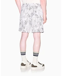 A|X Armani Exchange Men's Ibiza X Leaf Print Short
