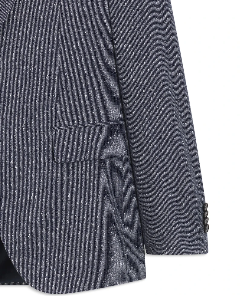 Boss by Hugo Men's Stretch Boucle Two-Piece Regular-Fit Suit