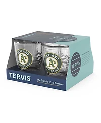 Tervis Oakland Athletics Four-Pack 12oz. Emblem Tumbler Set
