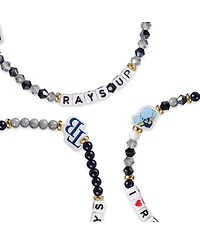 Foco Tampa Bay Rays 3-Pack Friendship Bracelet Set