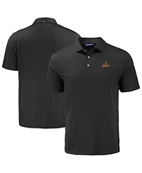 Cutter & Buck Men's Black Houston Astros Coastline Epic Comfort Eco Polo Shirt