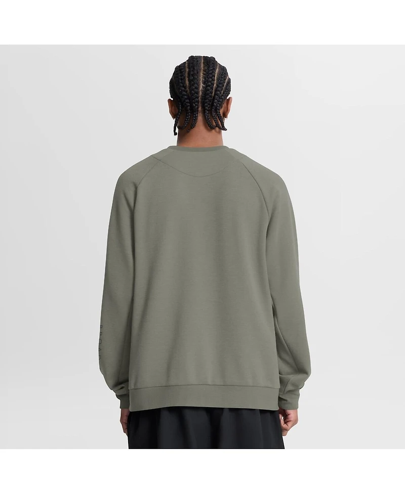 Nike Men's Olive Philadelphia Phillies Statement Primary Raglan Dri-fit Sweatshirt