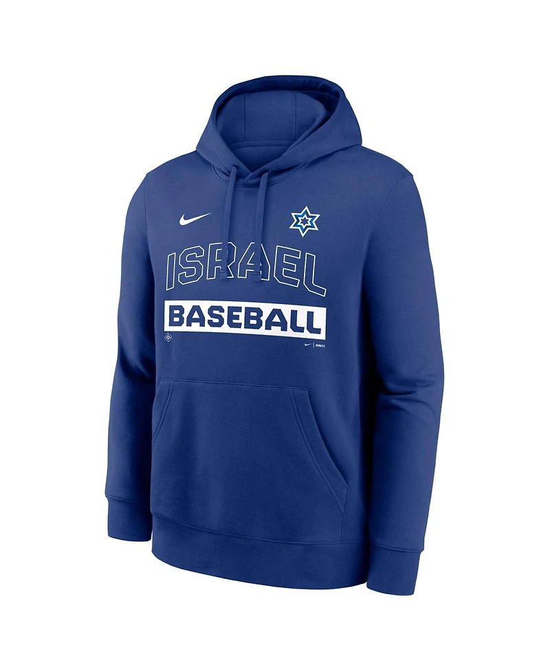 Nike Men's Royal Israel Baseball 2026 World Classic Club Hoodie