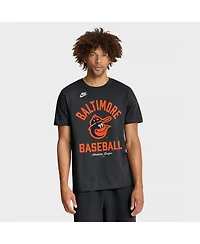 Nike Men's Black Baltimore Orioles Cooperstown Collection T-Shirt