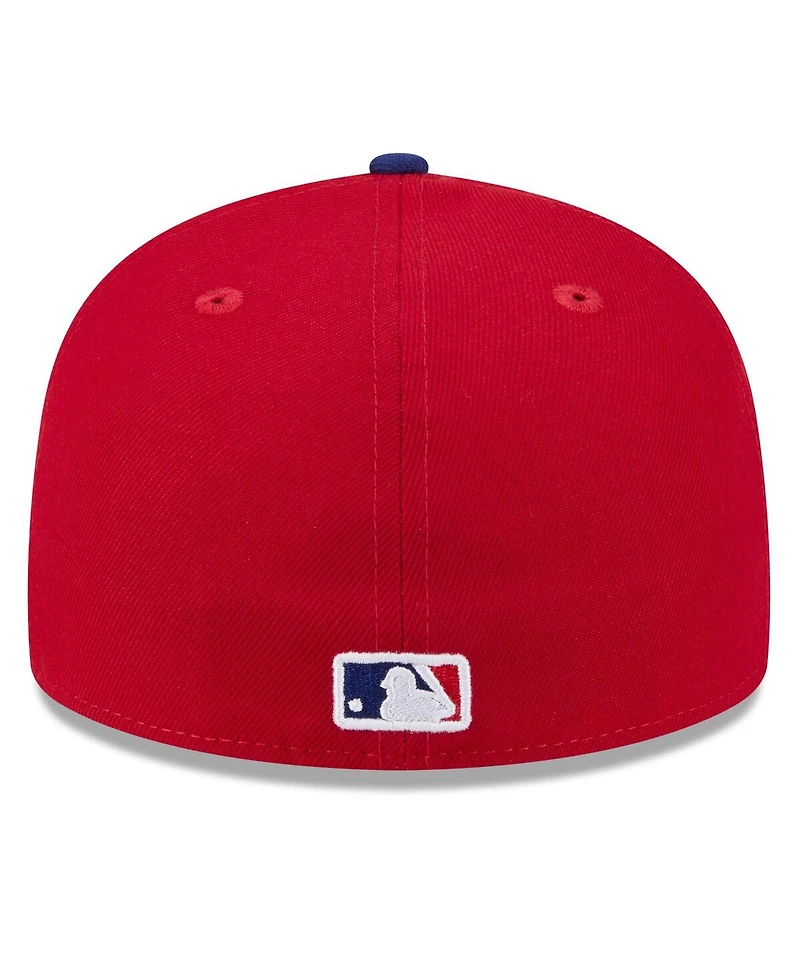 New Era Men's Red/Royal Philadelphia Phillies 2026 Spring Training Low Profile 59FIFTY Fitted Hat