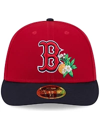 New Era Men's Red/Navy Boston Red Sox 2026 Spring Training Low Profile 59FIFTY Fitted Hat
