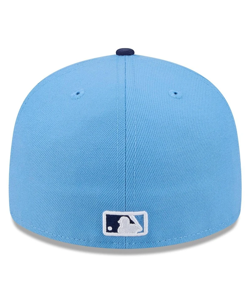 New Era Men's Light Blue/Navy Tampa Bay Rays 2026 Spring Training 59FIFTY Fitted Hat