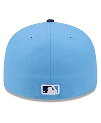 New Era Men's Light Blue/Navy Tampa Bay Rays 2026 Spring Training 59FIFTY Fitted Hat