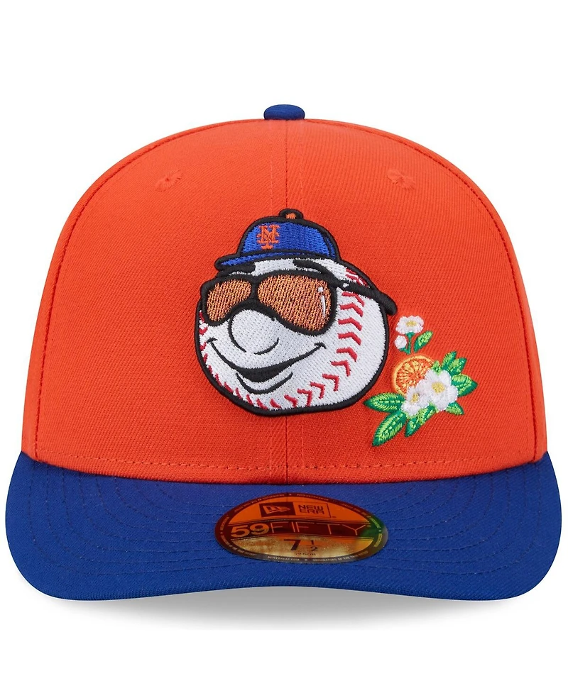 New Era Men's Orange/Royal York Mets 2026 Spring Training 59FIFTY Fitted Hat