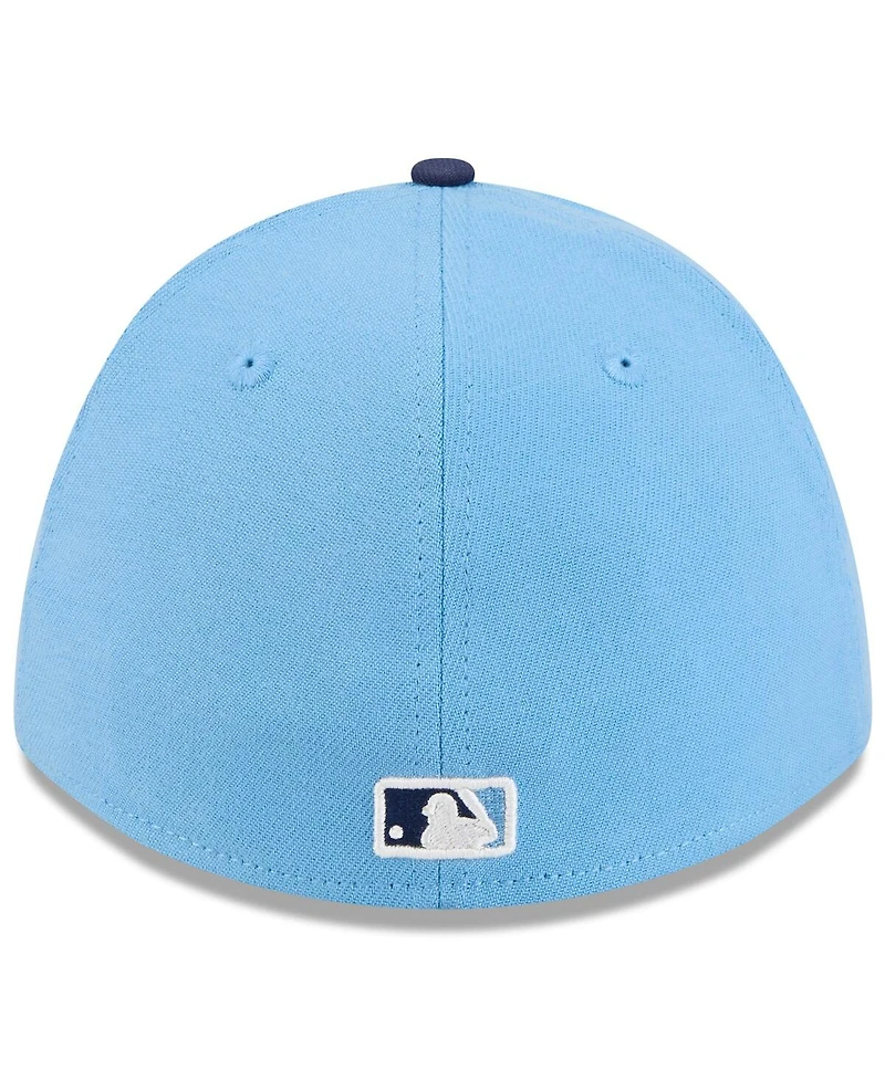 New Era Men's Light Blue/Navy Tampa Bay Rays 2026 Spring Training M-Crown 39THIRTY Flex Hat