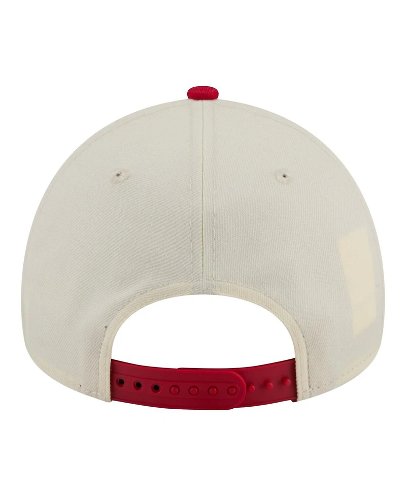 New Era Men's Cream St. Louis Cardinals 2026 Spring Training Fan Pack Rope A-Frame 9FORTY Adjustable Hat