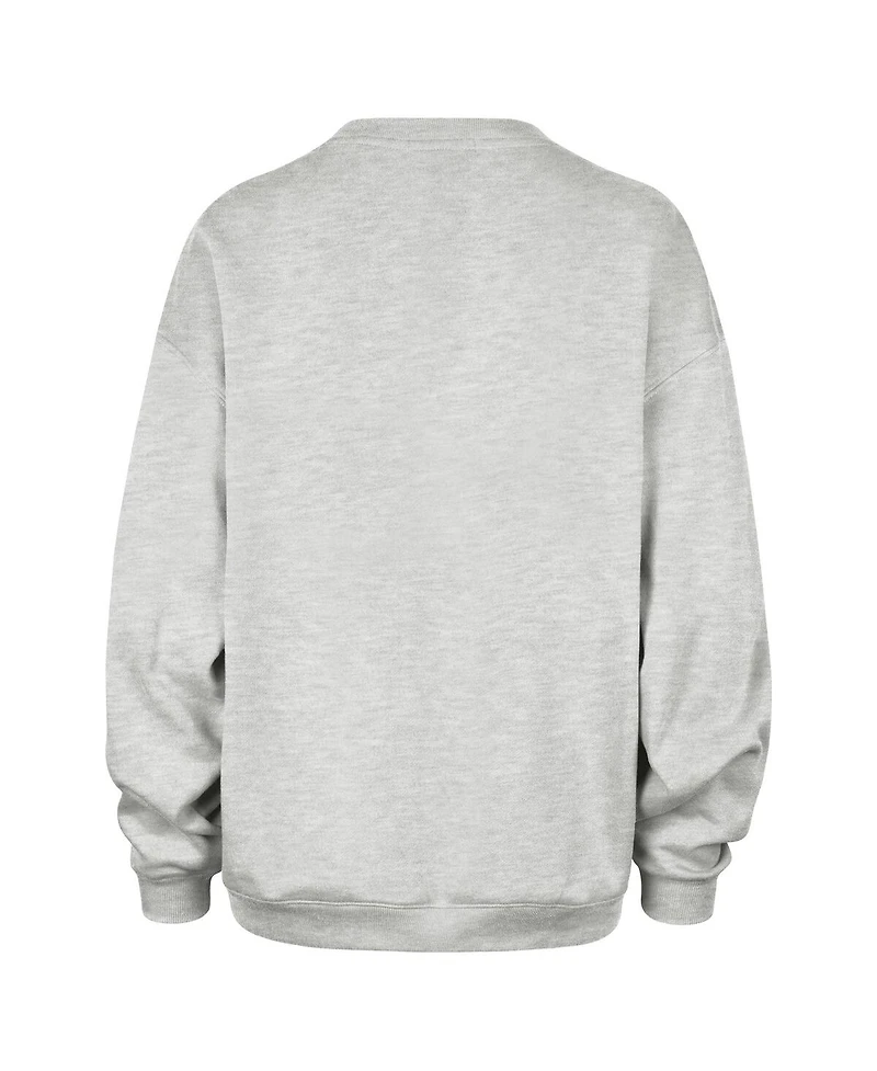 '47 Brand Women's Gray Notre Dame Fighting Irish Icon Fleece Sweatshirt