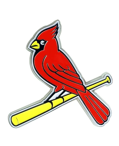 Logo Brands St. Louis Cardinals Embossed Color Auto Emblem