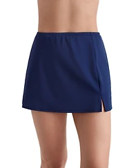 ShapeSolver Women's Side Slit Swim Skirted Bottoms