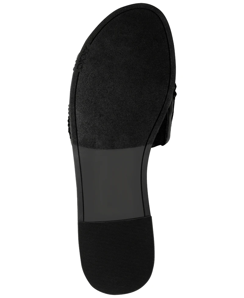 Dkny Women's Winter Slip-On Slide Sandals