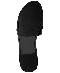 Dkny Women's Winter Slip-On Slide Sandals