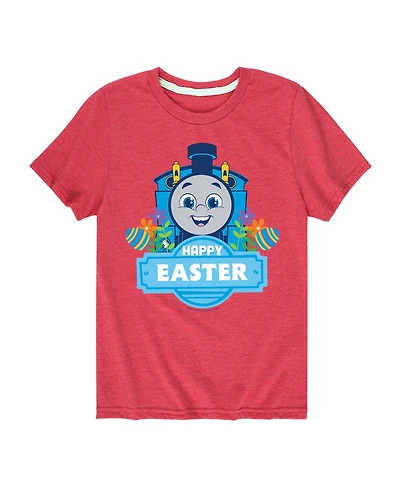 Hybrid Boys' Toddler 2T-5T Thomas & Friends Easter Short-Sleeve Graphic T-Shirt