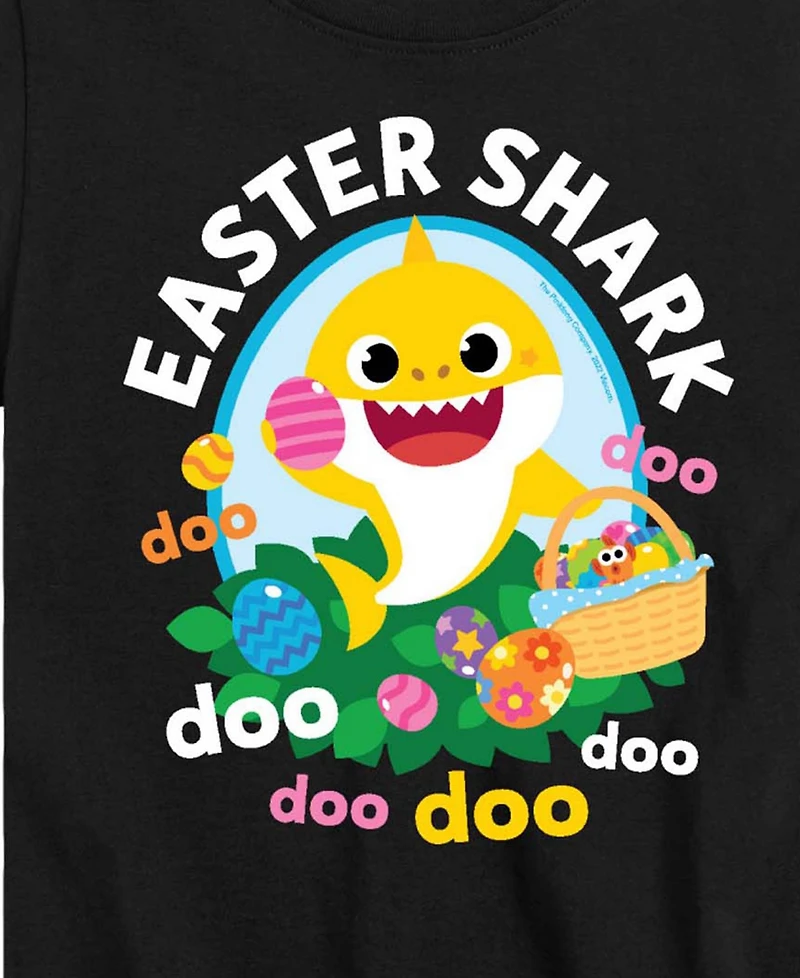 Hybrid Boys' Toddler 2T-5T Baby Shark Easter Short-Sleeve Graphic T-Shirt