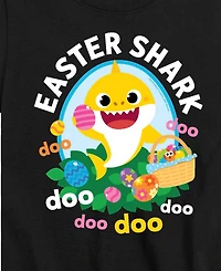 Hybrid Boys' Toddler 2T-5T Baby Shark Easter Short-Sleeve Graphic T-Shirt