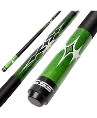 Gse Games & Sports Expert 58" 2-Piece Canadian Maple Hardwood Billiard Pool Cue Stick for Men/Women