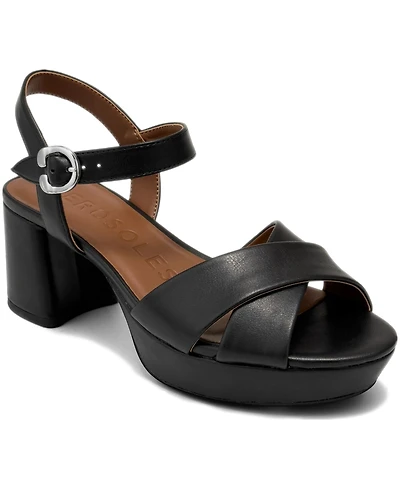 Aerosoles Women's Cosmos Open Toe Platform Sandals