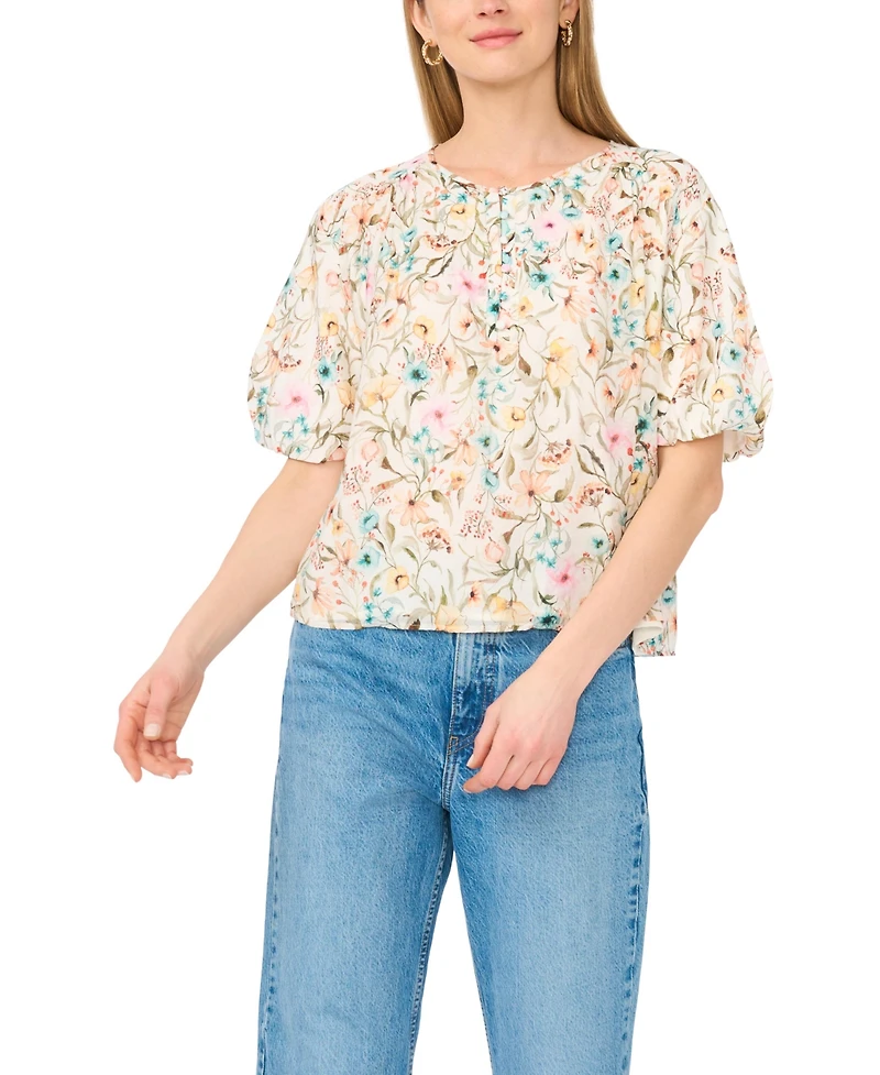 Vince Camuto Women's Crew Neck Top