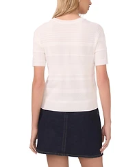 Vince Camuto Women's Crew Neck Pull-On Sweater