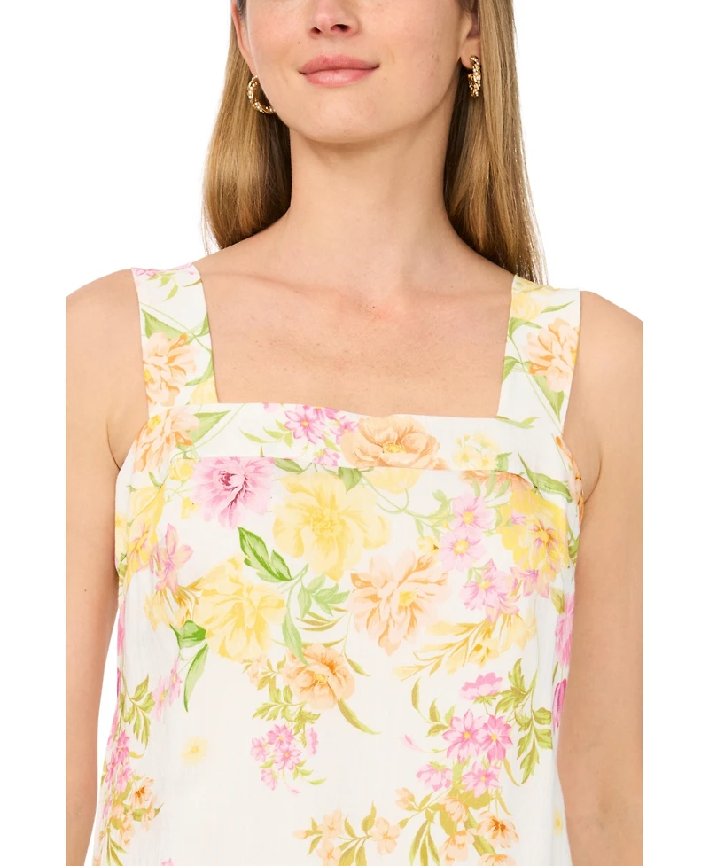 Vince Camuto Women's Square Neck Maxi Dress