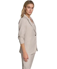 Calvin Klein Petite Notch Collar Jacket