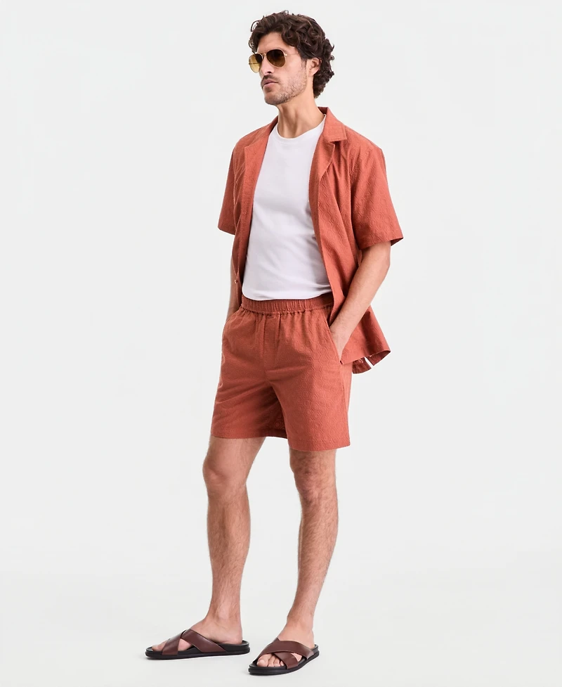Alfani Men's Eyelet Pull-On Shorts, Macy's Exclusive