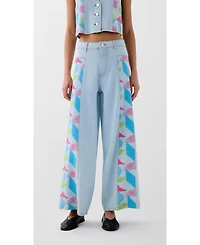 Scalpers Women's Culotte Embside Denim Pant