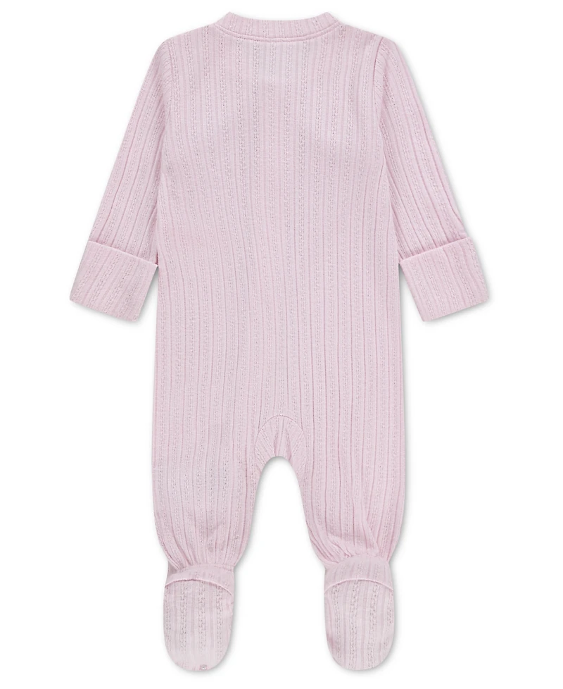 abercrombie kids Baby Girls' Footed Pointelle Coverall
