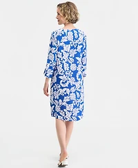 Jm Collection Women's Printed Tunic Dress, Macy's Exclusive