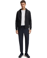 Boss by Hugo Men's Logo Print Zip-Up Hoodie