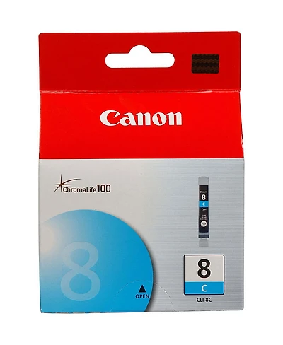 Canon Cli-8C Cyan Ink Cartridge for Select Pixma iP, Mp, Mx and Pro Series Printers