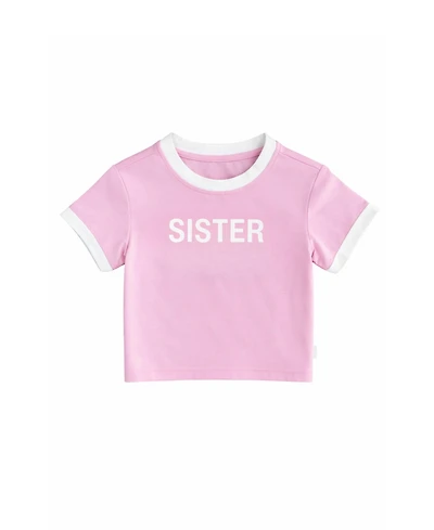 Bits & Bows Baby Girls Sister T-Shirt