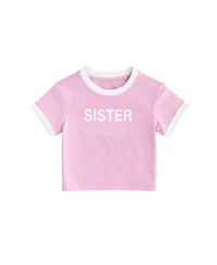 Bits & Bows Baby Girls Sister T-Shirt