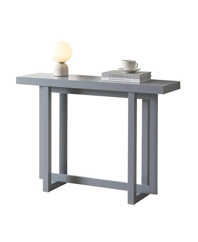 Kings Brand Furniture Console Table for Entryway, Wood Sofa Behind Couch, Narrow Accent Entry Living Room, Hallway & Foyer