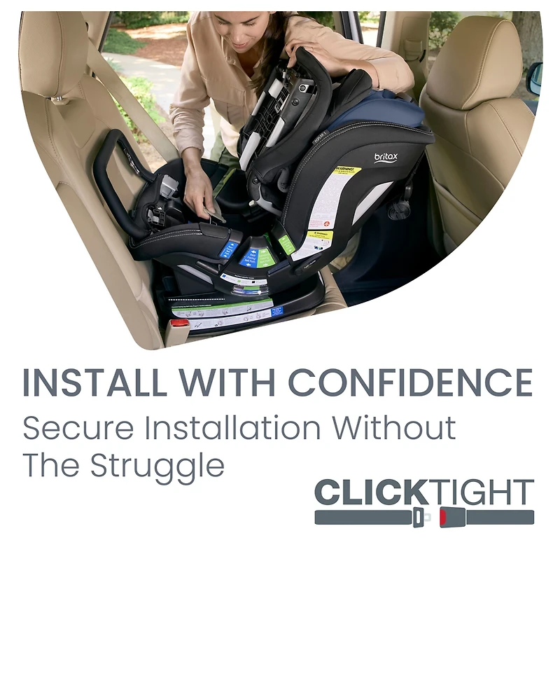 Britax Baby Boys' or Girls' Poplar S Convertible Car Seat