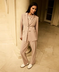 Anne Klein Women's Two-Button Peak-Lapel Blazer