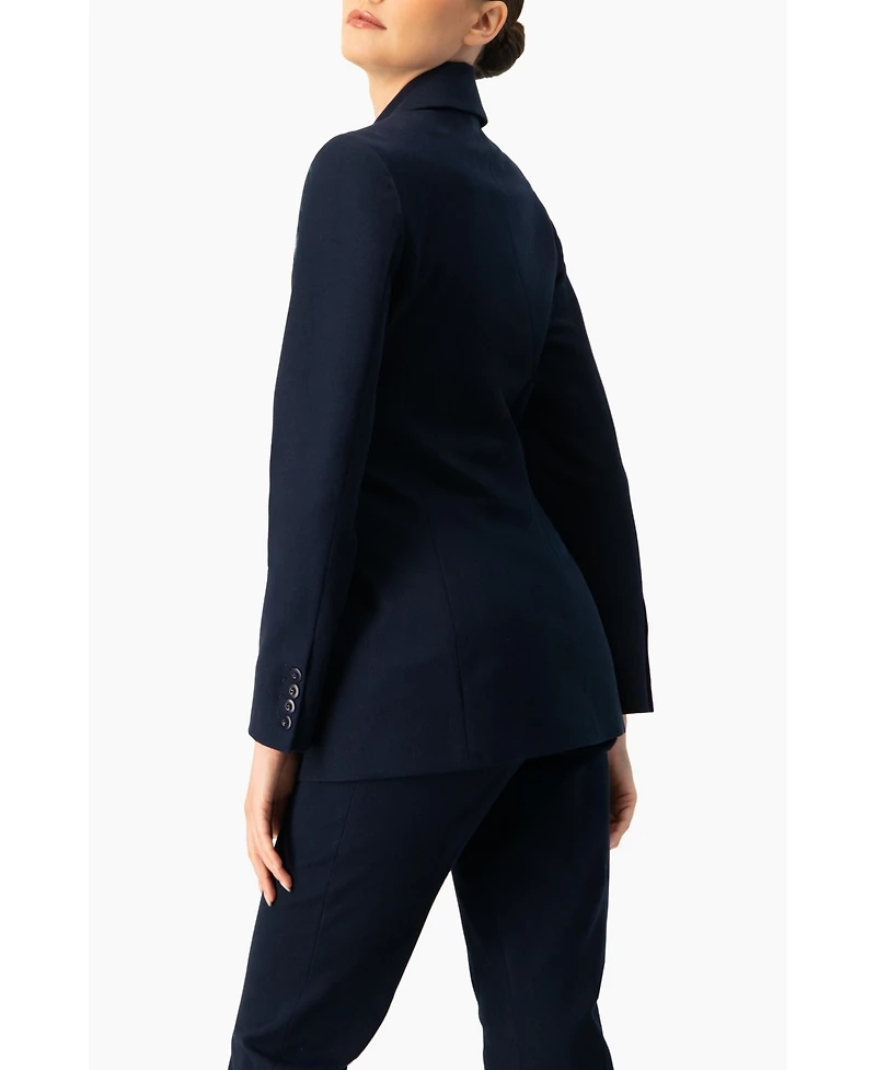 Ivonne Women's Single-Button Blazer