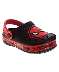 Spider-Man Toddler Marvel Spiderman Shoes, Eva Clogs, Water Shoes Pool Shoes Red and Blue Slip-On (Toddler 5-10 11-12 &pull on