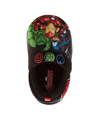 Spider-Man Toddler Marvel Avengers Dual Slippers Cozy Warm Soft Plush Indoor Wear Superhero Design Slip On