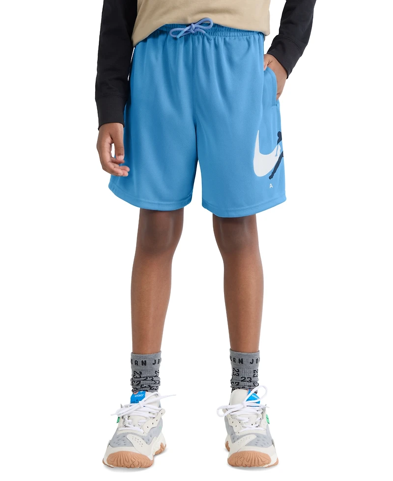 Jordan Boys' 8-20 Graphic Varsity-Style Mesh Shorts